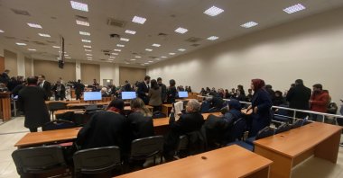 The second hearing in the trial of four defendants charged with the murder of 8-year-old Narin Güran begins in Diyarbakır, Türkiye, Dec. 26, 2024. (IHA Photo)