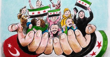 &quot;While President Recep Tayyip Erdoğan’s administration had a compartmentalized approach to Syria before Assad, it is now building a holistic Syria strategy. The main goal of Ankara’s holistic Syria strategy is to stabilize all of Syria.&quot; (Illustration by Erhan Yalvaç)