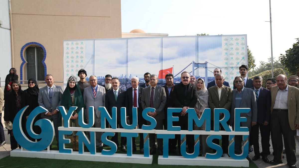 Yunus Emre Institute opens its second cultural center in Islamabad, Pakistan, Dec. 26, 2024. (AA Photo)