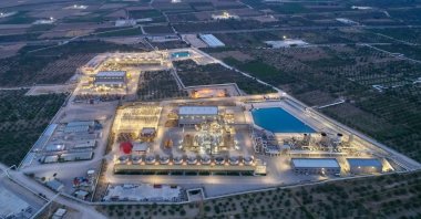 Undated photo of Kızıldere Geothermal Power Plant, Sarayköy, Denizli, Türkiye. (IHA Photo)