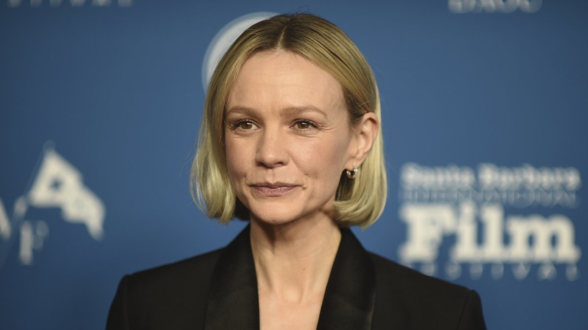 Carey Mulligan attends the outstanding performer of the year award ceremony as part of Santa Barbara International Film Festival, Santa Barbara, California, U.S., Feb. 8, 2024. (AP Photo)