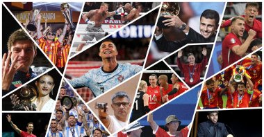 The illustration shows sportspersons in action throughout 2024. (Illustration by Mehmet Mücahıt Yılmaz) 