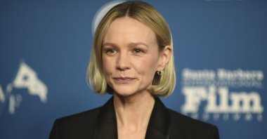 Carey Mulligan attends the outstanding performer of the year award ceremony as part of Santa Barbara International Film Festival, Santa Barbara, California, U.S., Feb. 8, 2024. (AP Photo)