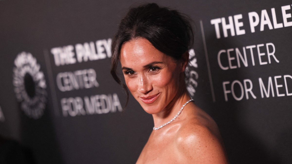 Meghan Markle, Duchess of Sussex, arrives for the Paley Center for Media gala honoring actor and director Tyler Perry, at the Beverly Wilshire Hotel in Beverly Hills, California, U.S., Dec. 4, 2024. (AFP Photo)