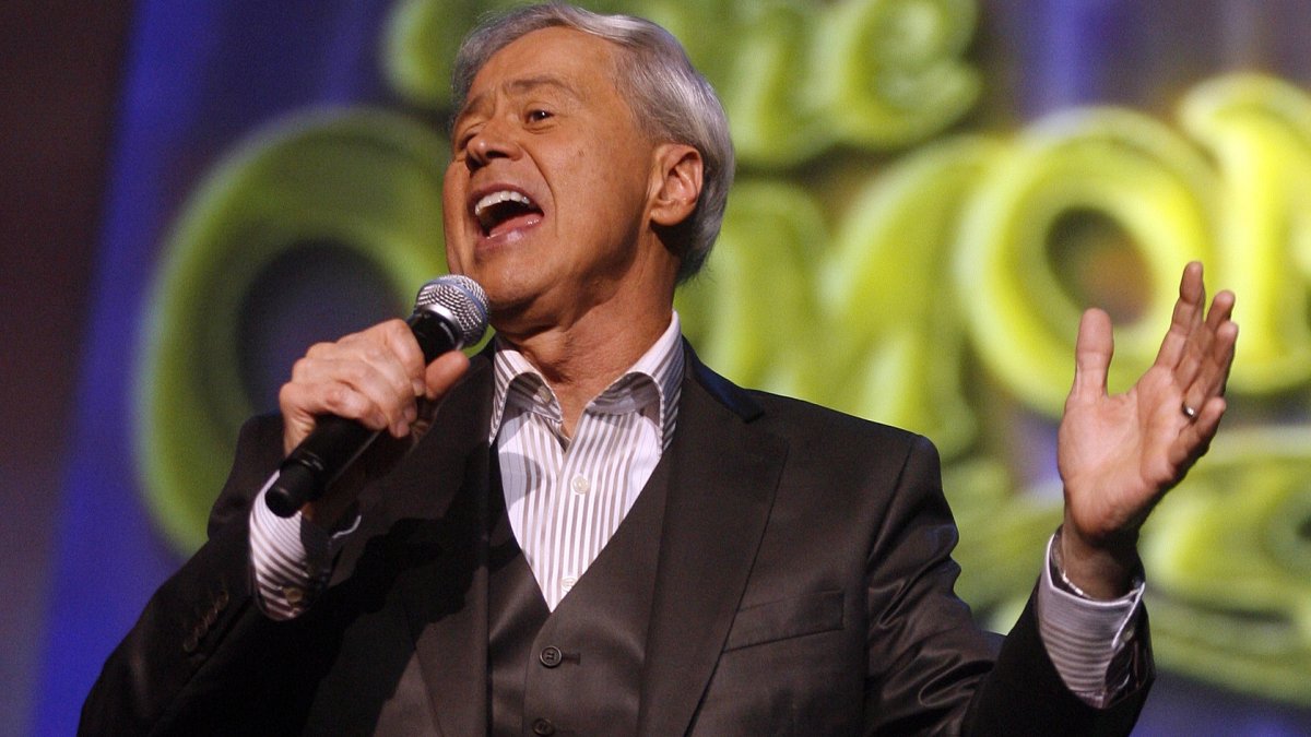 Wayne Osmond performs during a taping of the Osmonds 50th anniversary show at the Orlean&#039;s casino, Las Vegas, U.S., Aug. 14, 2007. (AP Photo