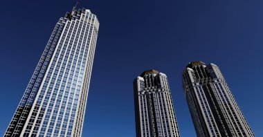 The headquarters of Işbank is seen next to Işbank Towers in Istanbul, Türkiye, Feb. 13, 2020. (Reuters Photo)