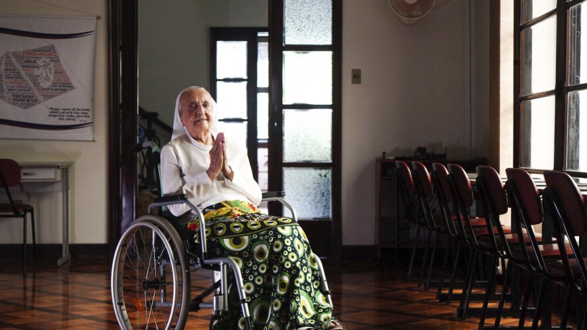 Football-loving Brazilian nun, 117, becomes world’s oldest living person