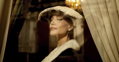 This image released by Netflix shows Angelina Jolie as Maria Callas in a scene from &quot;Maria.&quot; (AP Photo)