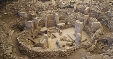 A general view of the excavation site in Göbeklitepe in the southeastern province of Şanlıurfa, Türkiye, Nov. 18, 2024. (AA Photo)