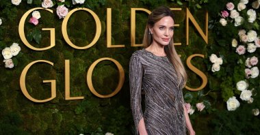 Angelina Jolie attends the 82nd Golden Globe Awards in Beverly Hills, California, U.S., Jan. 5, 2025. (Reuters Photo)