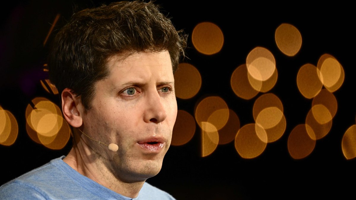 Sam Altman, CEO of OpenAI, speaks during The Wall Street Journal&#039;s WSJ Tech Live Conference, Laguna Beach, California, U.S., Oct. 17, 2023. (AFP Photo)