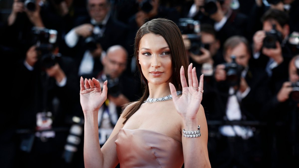 Bella Hadid attends the premiere of &quot;Ash Is Purest White&quot; during the 71st Cannes Film Festival in Cannes, France, May 11, 2018. (Shutterstock Photo)