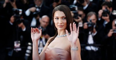 Bella Hadid attends the premiere of "Ash Is Purest White" during the 71st Cannes Film Festival in Cannes, France, May 11, 2018. (Shutterstock Photo)
