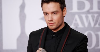 British singer-songwriter Liam Payne poses on the red carpet on arrival for the BRIT Awards 2019, London, U.K., Feb. 20, 2019. (AFP Photo)