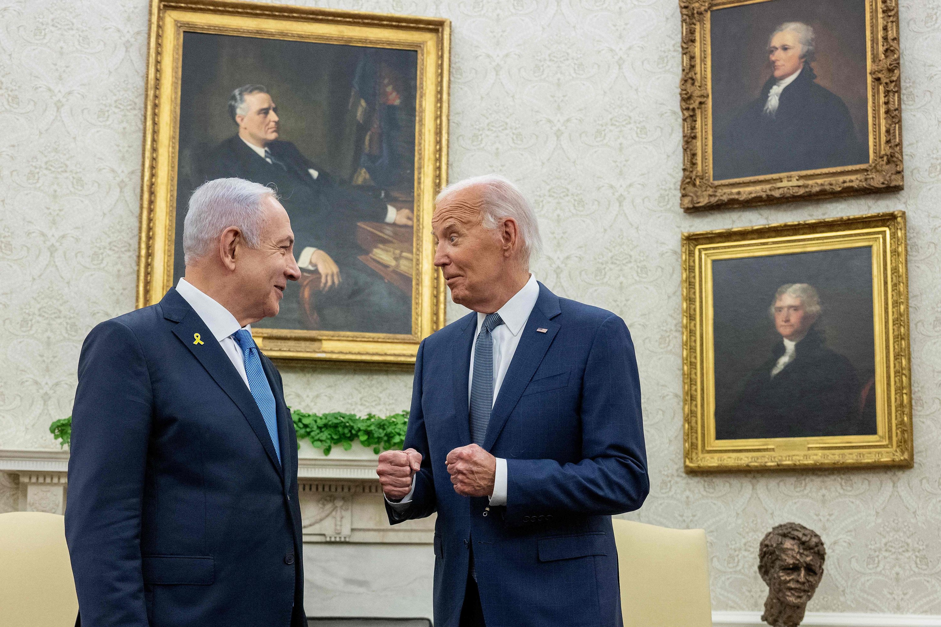 Biden, Netanyahu discuss Gaza truce talks ‘progress’ over phone