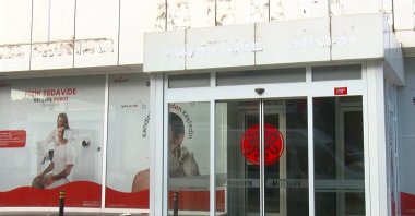 One of the hospitals where the &quot;Newborn Gang&quot; operated is now closed, Istanbul, Türkiye, Jan. 13, 2024. (DHA Photo)