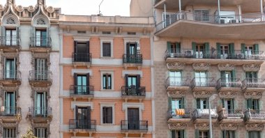 Apartment building in Barcelona, Spain. (Shutterstock Photo)