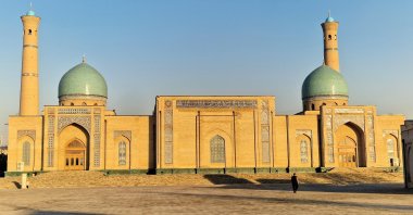 A general view of the Hazrati Imam Complex, Tashkent, Uzbekistan, Jan. 10, 2025. (AA Photo)