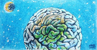 &quot;The global race for talent is not just about competing for the brightest minds but also about securing the future of nations in an increasingly competitive and interconnected world.&quot; (Illustration by Erhan Yalvaç)