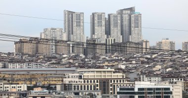 A view from Esenyurt, one of the most crowded districts of Istanbul, Türkiye, April 4, 2023. (Reuters Photo)