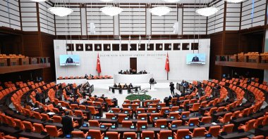 The climate law proposal will be discussed in the Turkish Grand National Assembly (TBMM) after being submitted for approval, Ankara, Türkiye, Dec. 25, 2024. (AA Photo)