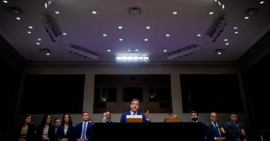  U.S. President-elect Donald Trump&#039;s expected nominee for CIA Director John Ratcliffe speaks during a Senate Intelligence confirmation hearing on Capitol Hill, Jan. 15, 2025. (AFP Photo)