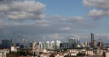 Skyscrapers in the business and financial area of Maslak in Istanbul, Türkiye, Jan. 23, 2020. (Reuters Photo)