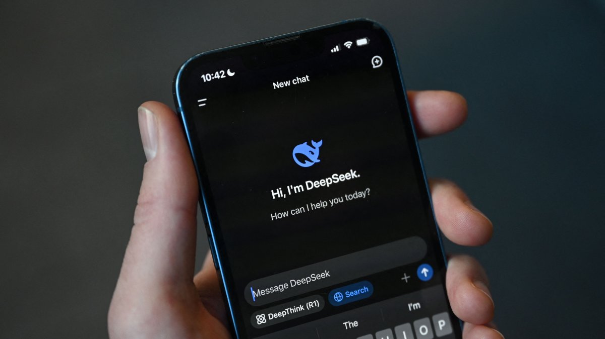 This photo illustration shows the DeepSeek app on a mobile phone in Beijing, China, Jan. 27, 2025. (AFP Photo)