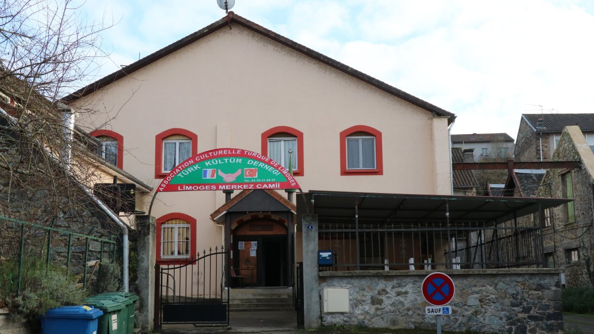 The Turkish Cultural Association in Limoges, southwest France, Dec. 30, 2020 (AA Photo)