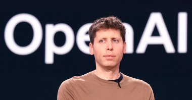 OpenAI CEO Sam Altman speaks during the Microsoft Build conference at the Seattle Convention Center Summit Building in Seattle, Washington, U.S., May 21, 2024. (AFP Photo)