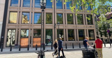 A view shows the building of Norway’s central bank (Norges Bank), Oslo, Norway, June 23, 2022. (Reuters Photo)