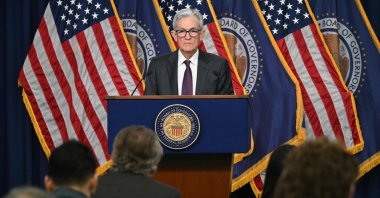 U.S. Federal Reserve Chair Jerome Powell speaks during a news conference at the end of the two-day Federal Open Market Committee (FOMC) meeting at the Federal Reserve, Washington, U.S., Jan. 29, 2025. (AFP Photo)