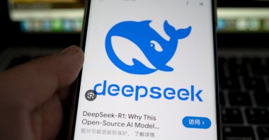 This photo illustration shows the DeepSeek app on a mobile phone in Shanghai, China, Jan. 28, 2025. (AFP Photo)