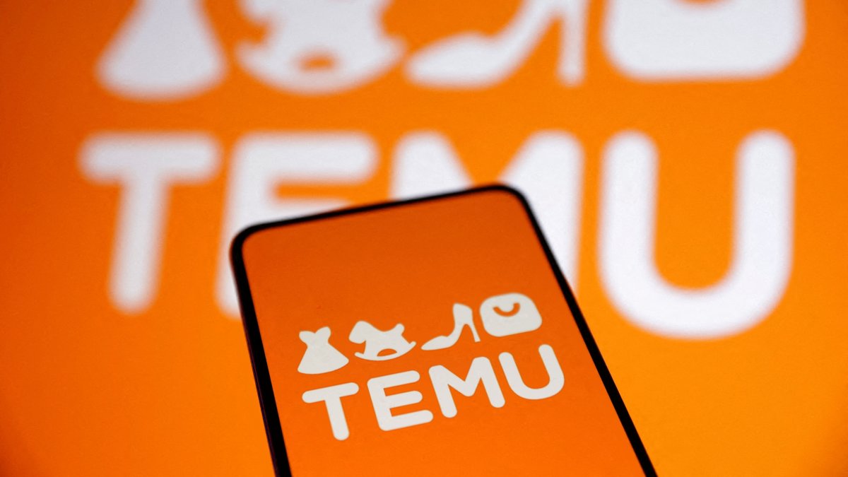 The Temu logo is seen in this illustration taken Nov. 4, 2024. (Reuters File Photo)