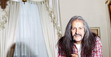 Turkish rock legend, singer, composer and television host Barış Manço. (Sabah Archive Photo)