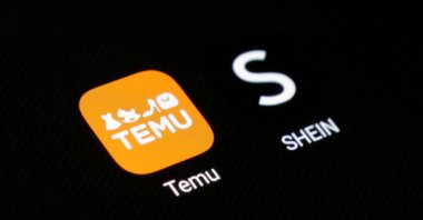 Shein and Temu app icons are seen in this illustration taken on Aug. 22, 2024. (Reuters Photo)