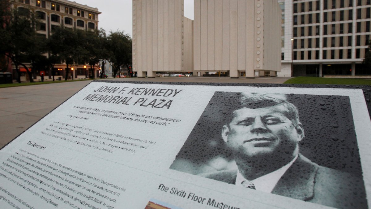 The John F. Kennedy Memorial Plaza, closed for the day of the 50th anniversary of JFK&#039;s assassination, is pictured in Dallas, Texas Nov. 22, 2013. (Reuters File Photo)