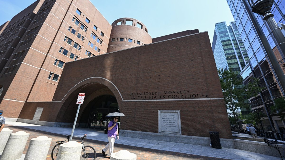 The courthouse where the hearing of Eylem Tok and her son Timur Cihantimur took place in Boston, June 18, 2024. (AA File Photo)