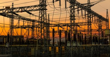 Close-up view of a high voltage substation, East Nusa Tenggara, Indonesia. (Shutterstock Photo)