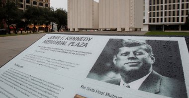 The John F. Kennedy Memorial Plaza, closed for the day of the 50th anniversary of JFK&#039;s assassination, is pictured in Dallas, Texas Nov. 22, 2013. (Reuters File Photo)