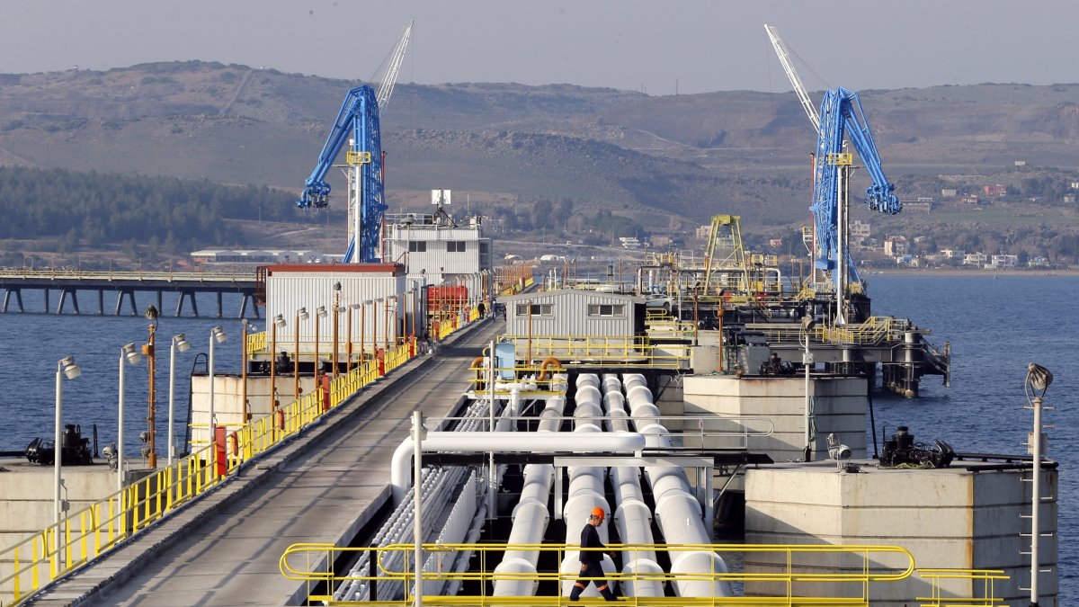 A general view of the port of Ceyhan, near Adana, southern Türkiye, Feb. 19, 2014. (Reuters Photo)