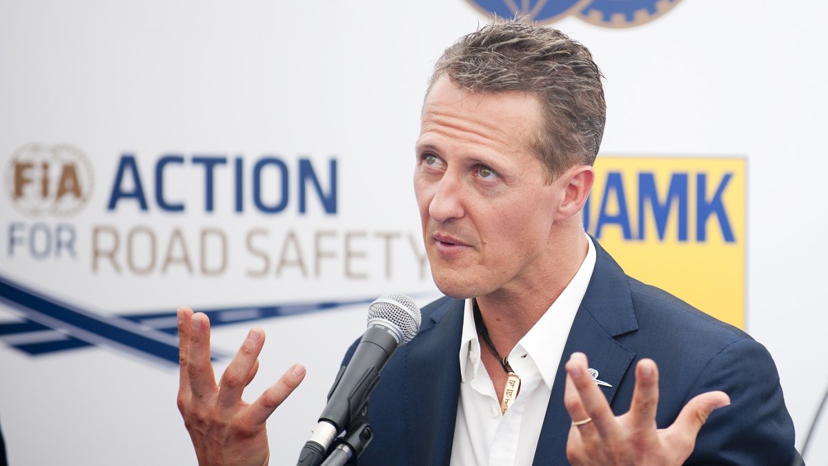 German Formula One racing driver Michael Schumacher, Prague, Czechia, June 28, 2012. (Shutterstock Photo)