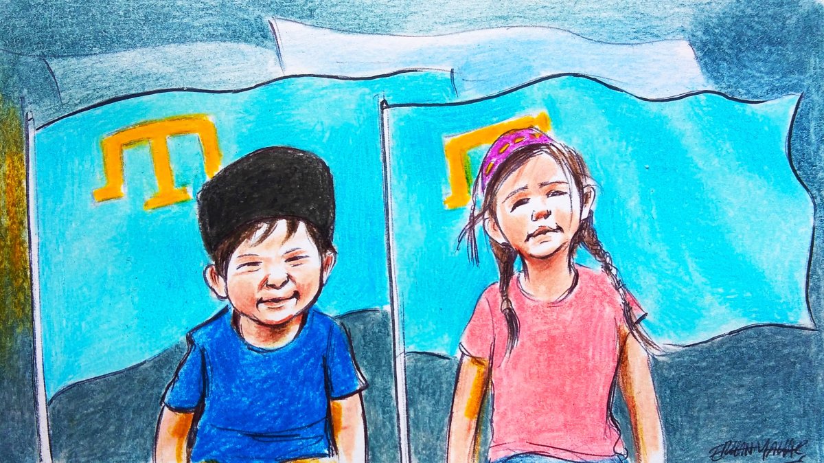 &quot;Crimea is part of Ukraine, and the future of the Crimean Tatars lies with a democratic and European Ukraine.&quot; (Illustration by Erhan Yalvaç)