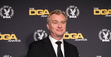 Christopher Nolan attends the 77th Annual Directors Guild of America Awards in Beverly Hills, California, U.S., Feb. 8, 2025. (Reuters Photo)