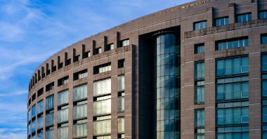 Exterior of the main courthouse on the European side of the city, in Istanbul, Türkiye, Sept. 21, 2023. (Shutterstock Photo)
