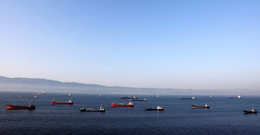 Oil tankers wait to dock at Tüpraş refinery near the northwestern city of Izmit, Türkiye, June 28, 2017. (Reuters Photo)