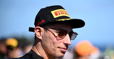 Turkish rider Toprak Razgatlıoğlu of the ROKiT BMW Motorrad WorldSBK Team during the 2025 FIM Superbike World Championship at Phillip Island Grand Prix Circuit, Phillip Island, Australia, Feb. 20, 2025. (EPA Photo)