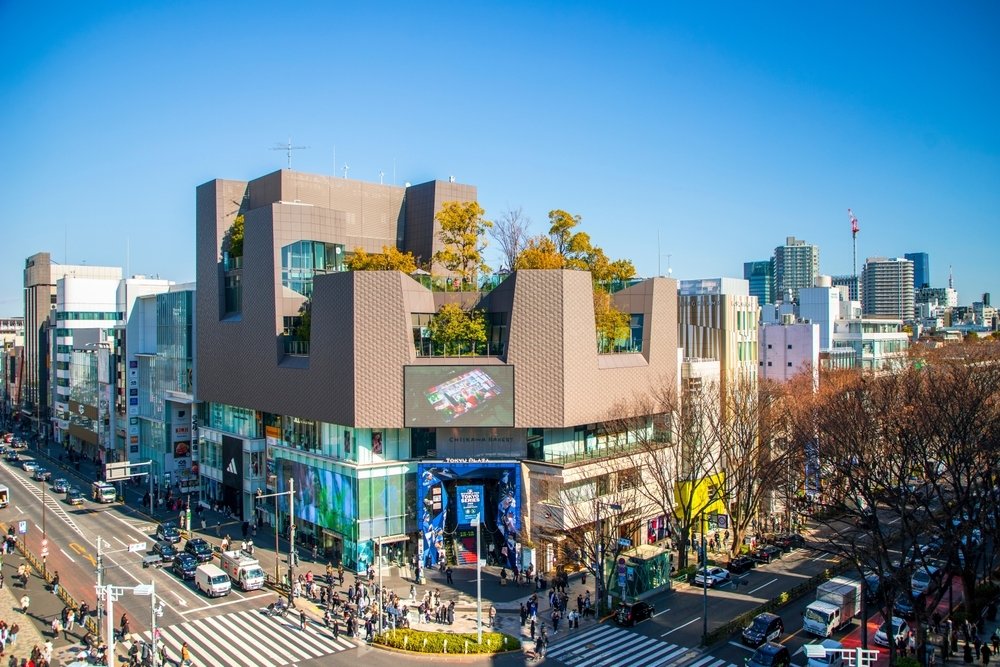 Harajuku, located between Shinjuku and Shibuya, is a popular area, Tokyo, Japan, Jan. 31, 2025. (Shutterstock Photo)