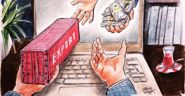 "With the development of technological infrastructure and the acceleration of digital transformation, Turkish companies will achieve more success in e-export compared to previous years." (Illustration by Erhan Yalvaç)