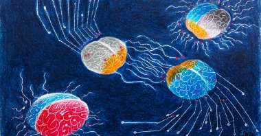 &quot;Who, if anyone, will take responsibility for ensuring AI’s safe and ethical development?&quot; (Illustration by Erhan Yalvaç)